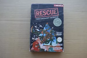 Rescue The Embassy Mission complet Nintendo Nes PAL original CIB ( Europe Game ) - Foto 1 di 14