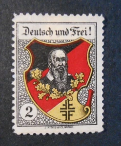 GERMANIA,GERMANY Erinnofili Vignette Cinderella Deutsch und Frei!  1V.Mint - Foto 1 di 1