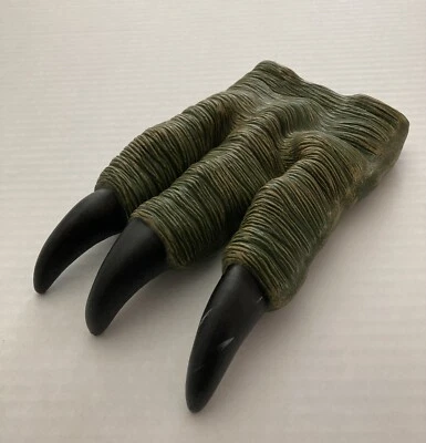 Oversized Dinosaur Claw Glove Adult Kid Halloween Costume Decor Only ONE Green - Image 1 of 4