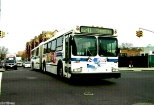 5x7 COLOR PHOTO NYC BUS 1998 NEW-FLYER #1093 Bx-41 WEBSTER AV-BEDFORD PK 4/10/03 - Picture 1 of 1