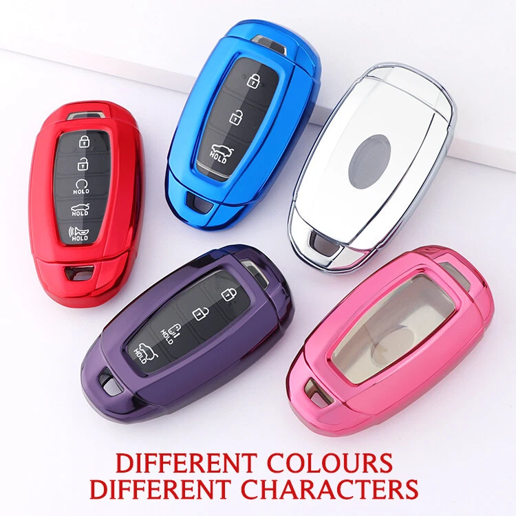 TPU Remote Key Cover for 2021-2023 Hyundai Elantra Santa Fe Kona Kona Electric - Image 1 of 1