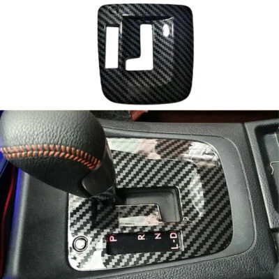 ABS Carbon Fiber Look Console Gear Shift Panel Trim For Subaru Impreza 2012-14 — 第 1/4 张图片