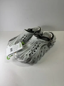 Crocs Echo Marbled Clog Moonlight Unisex Size m9/w11 Slip On Sandal 208454-1NL - Picture 1 of 7