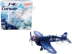 VOUGHT F4U-4 CORSAIR FIGHTER VMF-323 (1951) 1/72 DIECAST BY LEGION 14619 LD - Picture 1 of 6