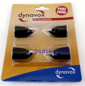 Boxen Lautsprecher Spikes Absorber 4Stück Boxenspikes messing schwarz Bullet neu - Bild 1 von 3