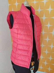 ultraleichte Daunenweste HETREGÓ (XS/S) in frischem pink/rot, itl. Design - Bild 1 von 7