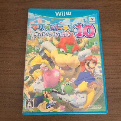 USED Wii U Mario Party 10 JAPAN - Image 1 of 3