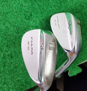 Mizuno Faldo Right Hand Wedge Bundle 56* & 60* S300 Stiff Steel Shafts *See* - Picture 1 of 17