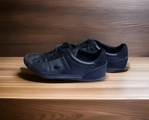 Lacoste Herren Sportschuhe Menerva 118 1 CAM Leder Wildleder gepolstert Schuhe UK Größe 10 - Bild 1 von 5