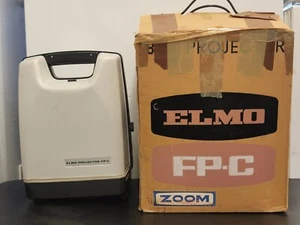 Boxed Vintage 1960s Elmo FP-A 8mm Movie Projector. Working READ - Picture 1 of 23