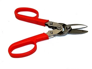  11-1/2" Spring Loaded Super Power Snips Straight Cut Heavy Duty Forge Steel - Picture 1 of 3