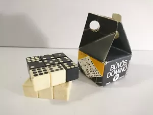 Cubo Domino di Rubik originale d'epoca primo lotto di Politechnika 1981 Ungheria - Foto 1 di 7