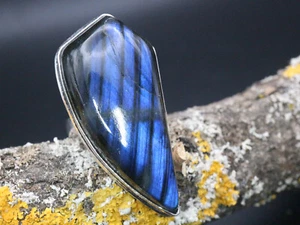 GOLDJUNGE69 GW *SPITZ*  RING SILBER-RING (18,4) HANDMADE, EINZELSTÜCK - Bild 1 von 5