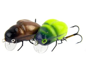 COLORI Microbait Carabu 2,4 cm 1,6 g galleggiante micro esca ideale trota - Foto 1 di 6