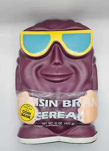 1988 Street Kids California Rosinen Kleie Müsli Flocken Münze Sparschwein Spardose - Bild 1 von 5