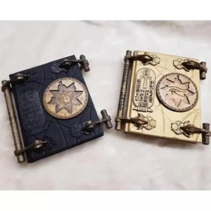Replica Book of The Dead The Mummy Resin Prop with Key Can Be Opened Book Box - Picture 1 of 7