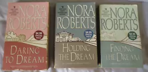 Nora Roberts DREAM trilogy book lot ~ 1997 3 book lot ~ Paperback - Photo 1 sur 5