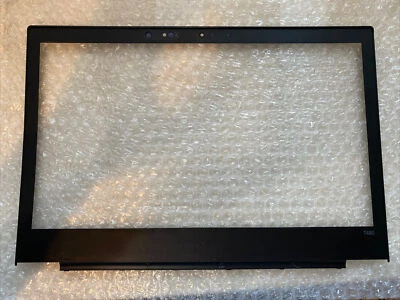 Genuine Lenovo ThinkPad T480 Front LCD Bezel Cover Black AP169000300 - Image 1 of 4