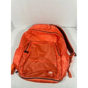 Lug Echo Packable Backpack Orange Lightweight Travel Carry On Bag - Picture 1 of 9