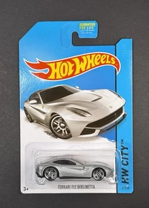 2014 HOT WHEELS SILVER FERRARI F12 BERLINETTA #31/250 HC8 - Bild 1 von 1