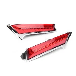 1pair Rear Window Pillar Tail Brake Light Lamp Fit for Nissan Rogue X-Trail sy - Bild 1 von 6