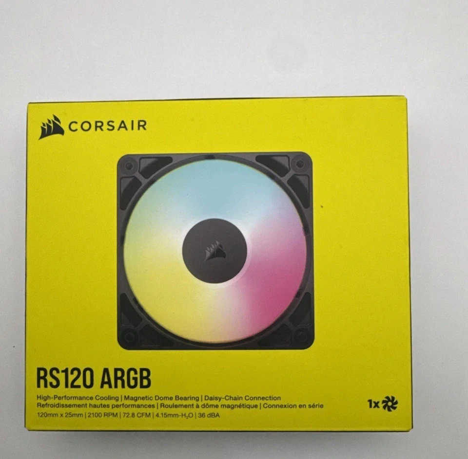 Corsair RS120 ARGB PC Cooling Fan - Image 1 of 1