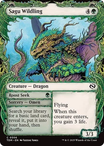 Sagu Wildling // Roost Seek (TDM-306) - common: (Showcase) Near Mint - Picture 1 of 1