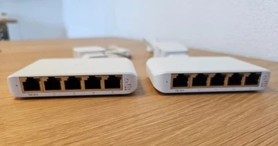 Ubiquiti USW Flex Mini  5-Port Switch (USW-Flex-mini) - Weiß (2x Stück) - Bild 1 von 4