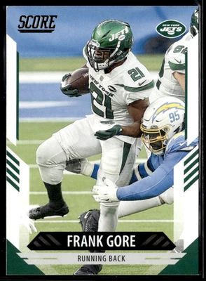 2021 Score - Frank Gore #46 - Image 1 of 2