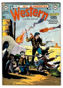 All American Western #107 en muy buen estado+ un cómic occidental de DC de la Edad de Oro de 1949 - Imagen 1 de 2