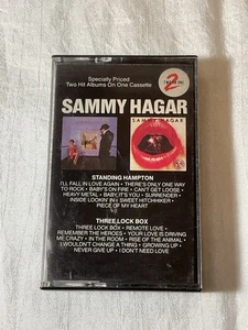 SAMMY HAGAR ~ Standing Hampton & Three Lock Box  (2 on 1 Cassette Tape 1982) - Picture 1 of 3