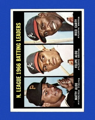 1967 Topps Set-Break #240 NL Líderes de Bateo Como Nuevo *GMCARDS* Foto 1 de 2
