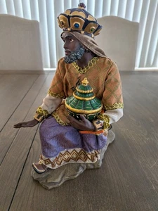 Belén grande Kirkland Signature Wiseman 562001 pintado a mano repuesto  - Imagen 1 de 6