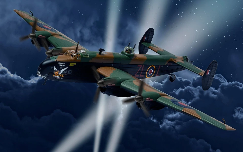 Corgi AA37210 Handley Page Halifax MkV 'London's Revenge / L for Lana'  RCAF No. - Image 1 of 1