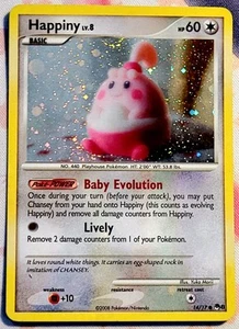 Happiny 014/017 Pop Series 8 Holo 2008 Pokemon - Picture 1 of 3