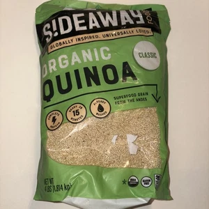 Sideaway Foods Organic Quinoa Superfood Grain GLUTEN FREE 4lb Bag NEW! - Picture 1 of 12