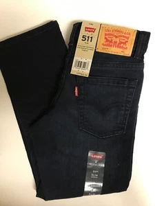 Levi's 511 Slim Stretch Boys Jeans Youth Size 4 Reg Retail $42.00 NEW - Picture 1 of 6