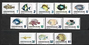 CHRISTMAS. Año: 1968/70. Tema: FAUNA. PECES DIVERSOS. - Imagen 1 de 1