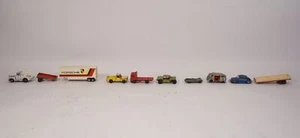 Vintage Konvolut alte Matchbox Autos Amhänger Modelle + VW Käfer 1300 (China) - Picture 1 of 12