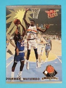 1992-93 Fleer Ultra Rejector Dikembe Mutombo Denver Nuggets #2 - Imagen 1 de 2