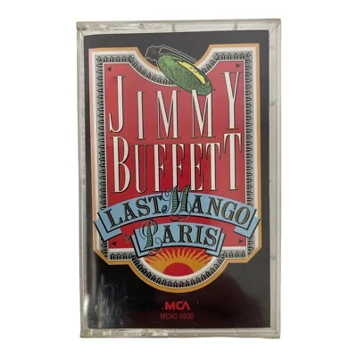 Jimmy Buffett – Last Mango In Paris Cassette Tape 1985 MCA Records – MCAC-5600 - Image 1 of 3