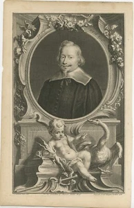Antique Portrait of John Pym, English Politician - Picture 1 of 1