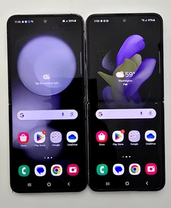 2 Samsung Galaxy Z Flip5, Z Flip4 256, 128GB Lavender AT&T, T-Mobile For parts - Picture 1 of 4