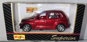 Maisto PT Cruiser Superior Chrysler Red 1:39 Die-cast Pull Back Chrysler NEW - Picture 1 of 8