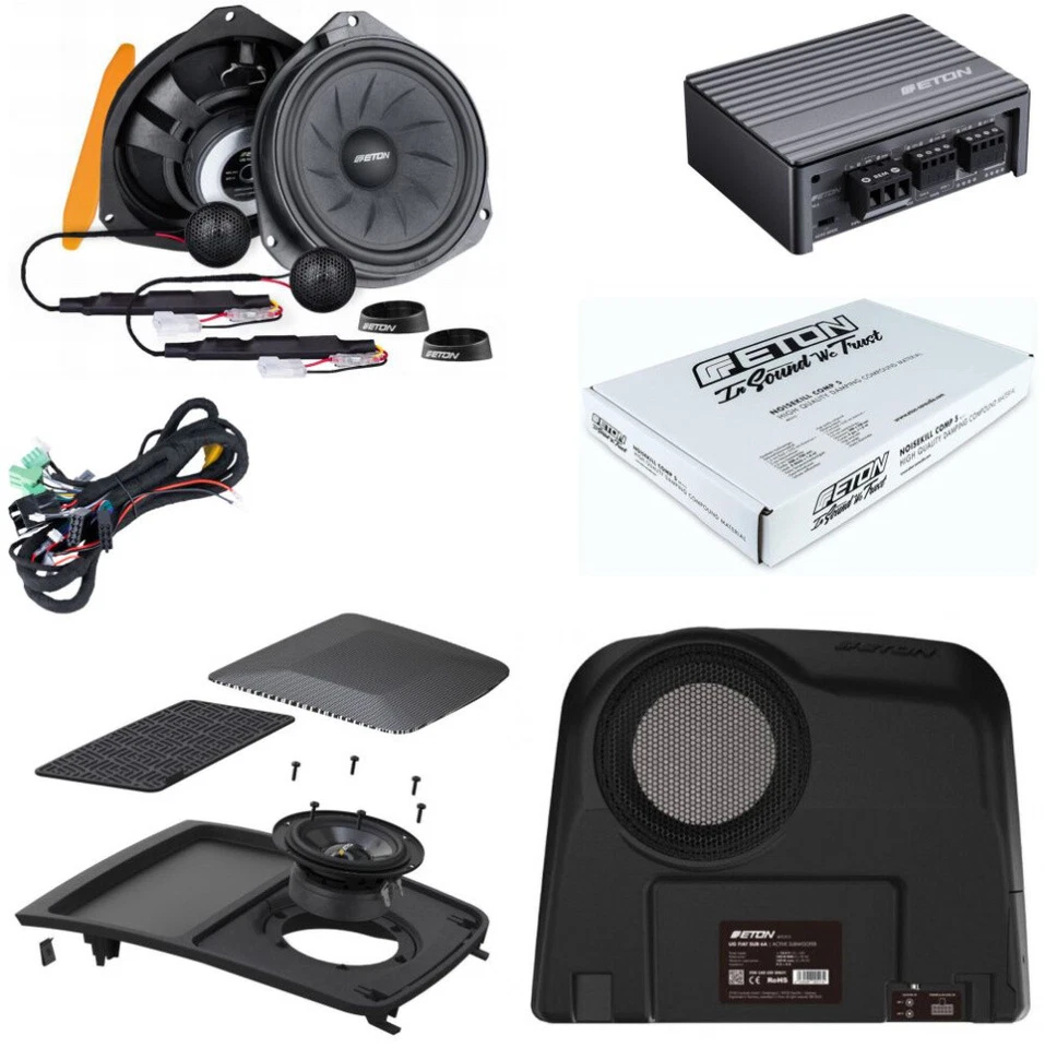 Eton Fiat Ducato Sound Upgrade XL | Lautsprecher Subwoofer Endstufe | Citroen Ju - Bild 1 von 4