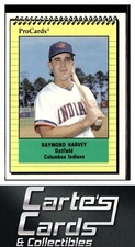 Raymond Harvey 1991 ProCards #1498  Columbus Indians