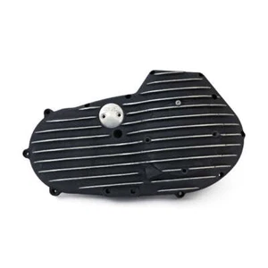 EMD Moto Motorcycle Motorbike XL Ribster Primary Cover Black Cut For 91-03 XL NU - Picture 1 of 2