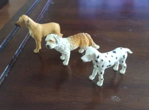 Safari LTD Dog Lot (3) Dalmatian St. Bernard Great Dane - Picture 1 of 7