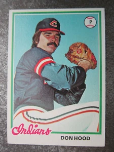 Don Hood Topps 1978 Baseball Trading Card (L1T) - Picture 1 of 2