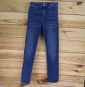 Old Navy Skinny Jeans Built-In Flex Tough Boys 18 Blue Dark Wash Denim Stretch - Picture 1 of 8